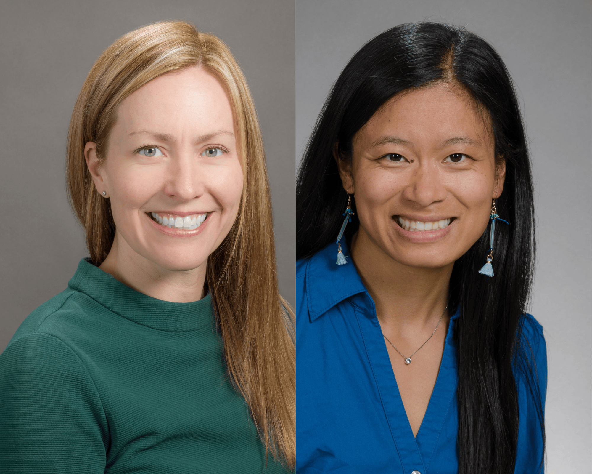 Ali Lewis and Jennifer Chin