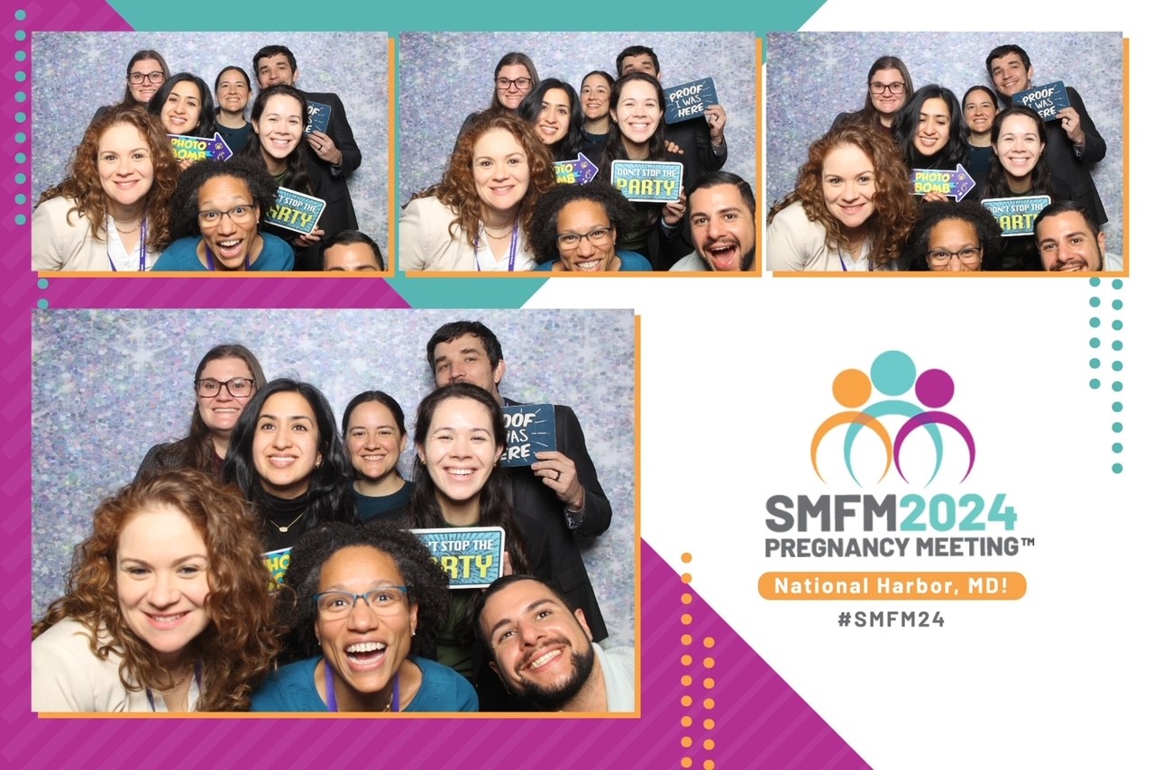 Fellows in photo booth