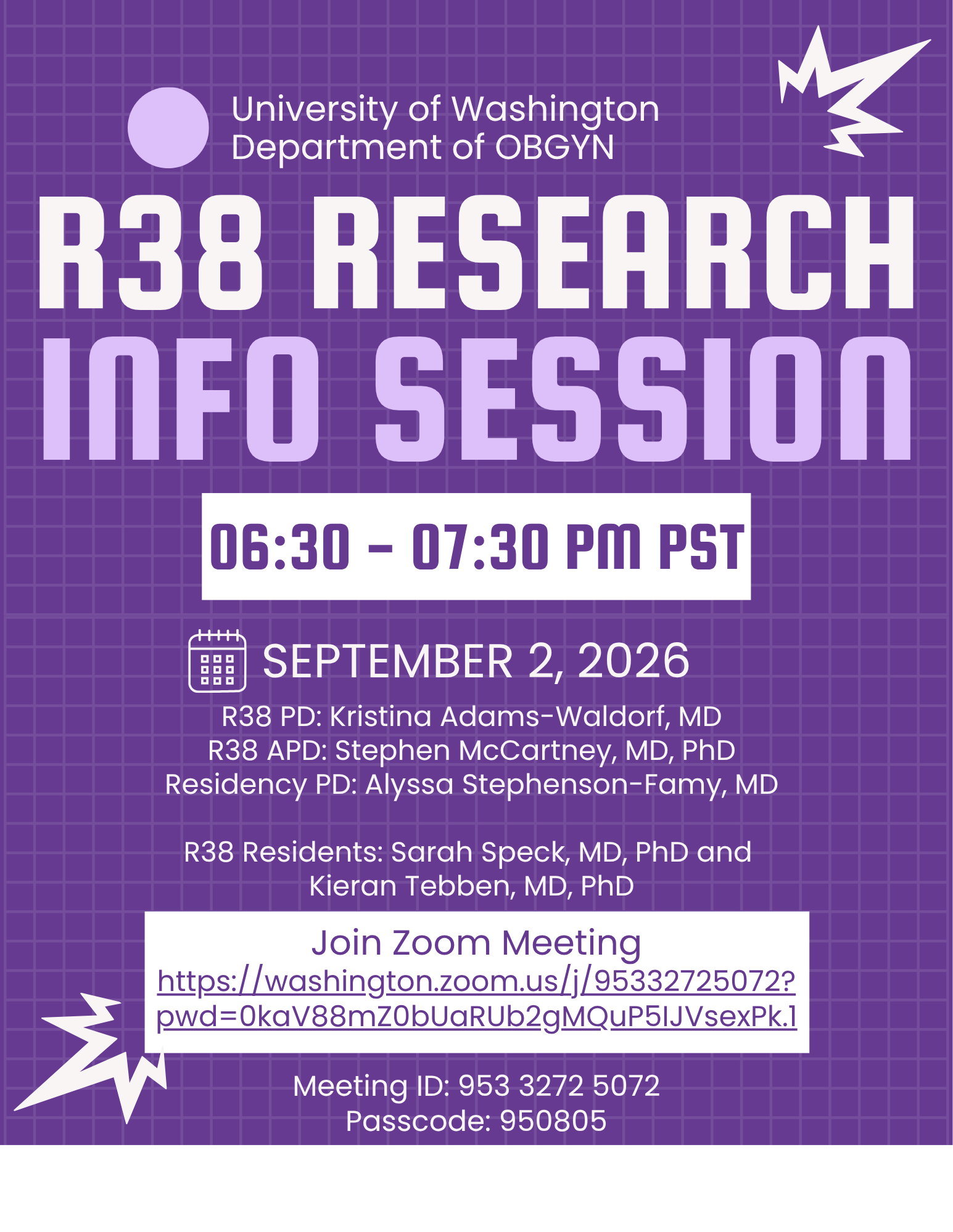 R38 Research Flyer